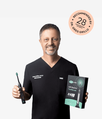 Whitening LED electric toothbrush + 2 Replacement heads