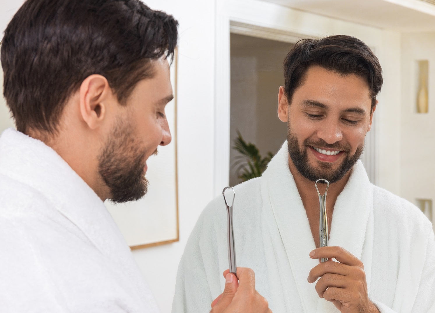 Tongue Scraper (Dentist Approved) – NatruSmile Tongue Scraper (Dentist Approved) – NatruSmile